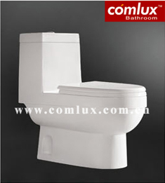 Siphonic	One piece toilet