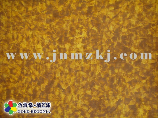 专业提供环保涂料绿色建材金海棠墙艺漆