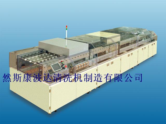 LCD玻璃在线式高精度纯水喷淋清洗机