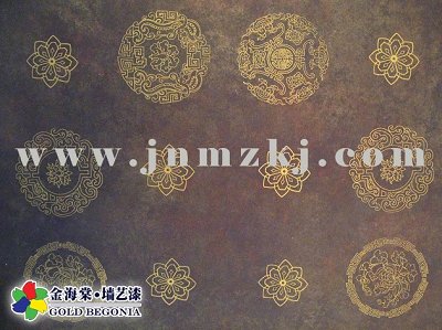 供应内墙涂料金海棠新型涂料壁纸漆(图)