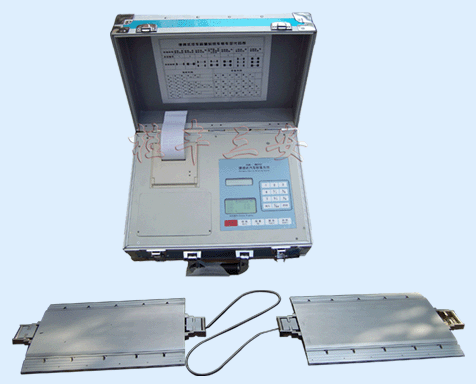 便携式汽车称重仪桂丰三安轮胎检测专用仪器