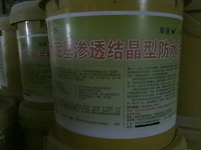 水泥基渗透结晶型防水涂料（CCCW）