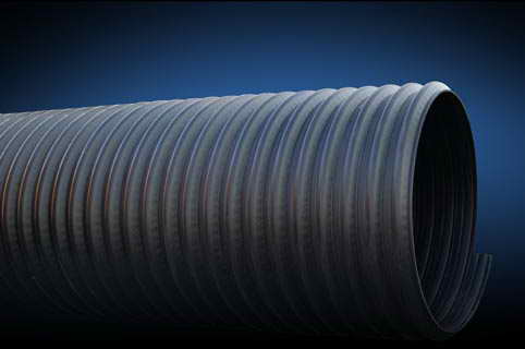 供应HDPE钢带增强螺旋波纹管