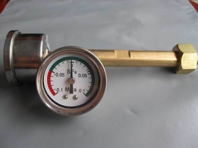 40MM轴向SF6全不锈钢（六氟化硫)气体密度压