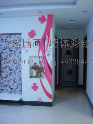 瓦房店彩绘墙-031