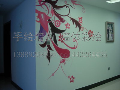 鞍山电视背景墙画-032