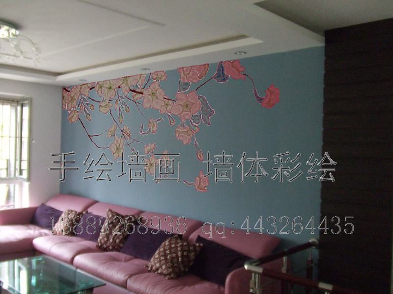 丹东彩绘墙画-034