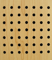 雅达枫木正方孔木质吸音板