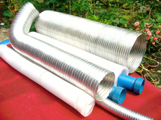 螺旋通风管 铝合金管 镀锌管 弹簧管 塑料管
