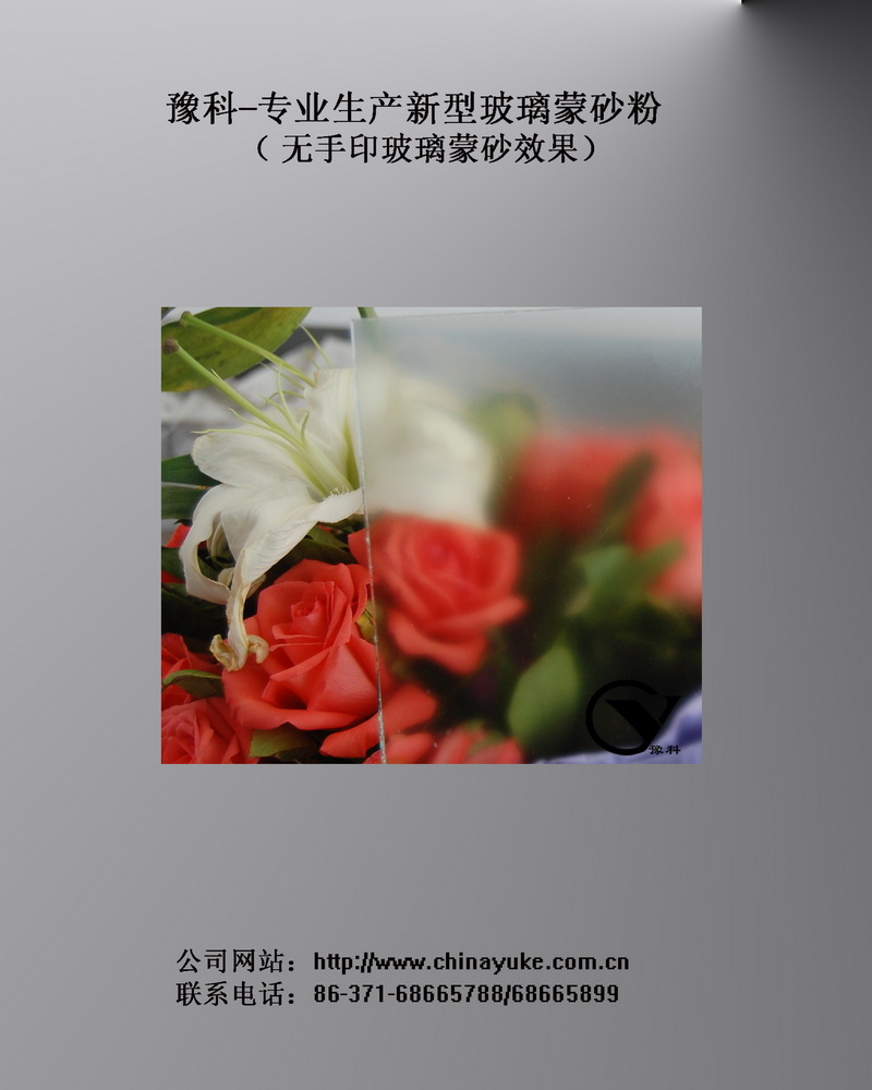 YK—Ⅵ型无手印玻璃蒙砂粉