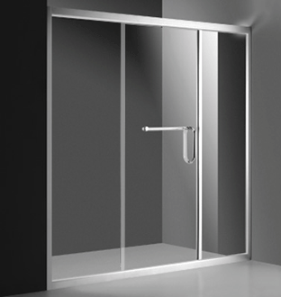 佛山品牌浴室隔断，6mm光波，1.2国标铝材，批发