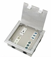 掀盖式地面插座