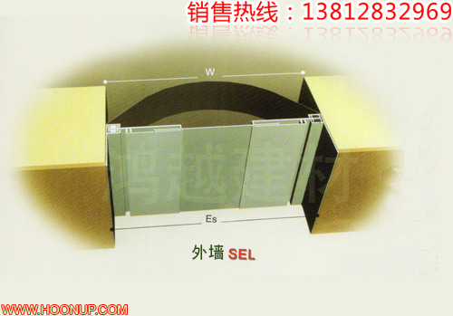供应外墙变形缝(伸缩缝)—金属卡锁型 SEL