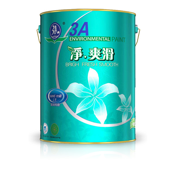 供应3A净爽滑环保墙面漆