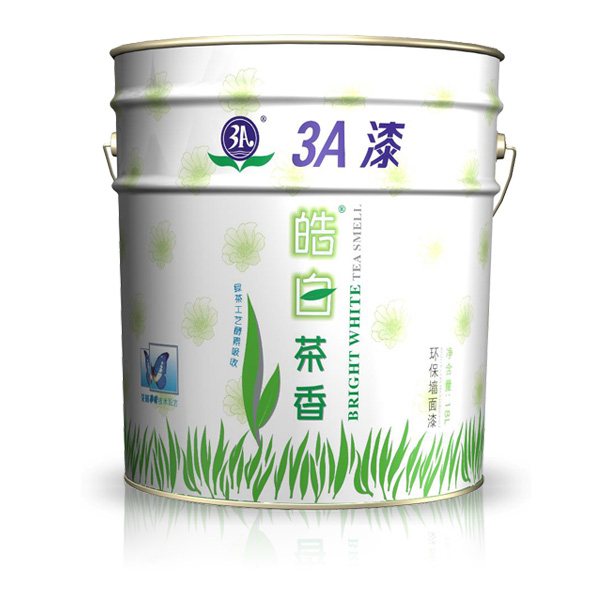 供应3A皓白茶香环保墙面漆
