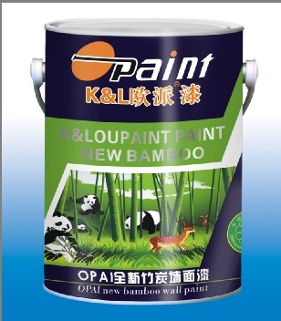 中国环保品牌油漆涂料 OPAI全效竹炭墙面漆