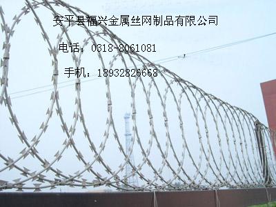 刀刺防攀爬网，带刺隔离网