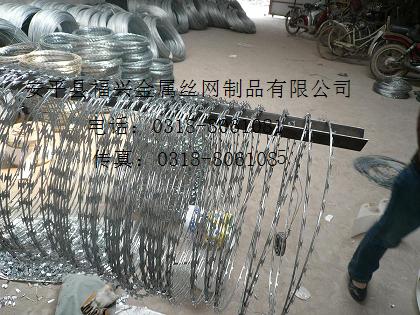刀片刺绳，钢刀刺绳