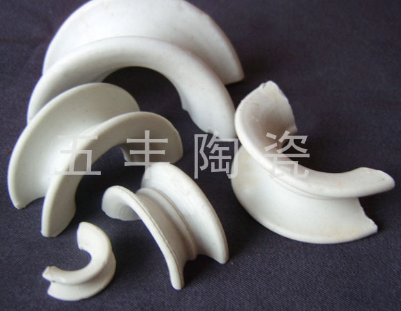 陶瓷矩鞍环