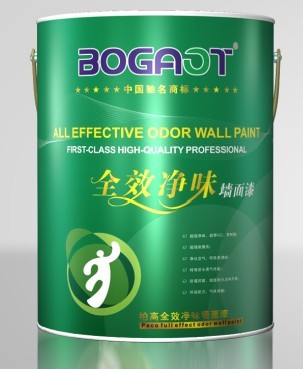 中国品牌油漆涂料 柏高全效净味墙面漆