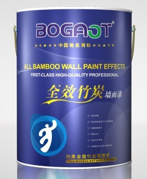 中国品牌油漆涂料 柏高全效竹炭墙面漆