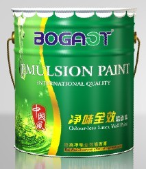 中国品牌油漆涂料 柏高净味全效墙面漆