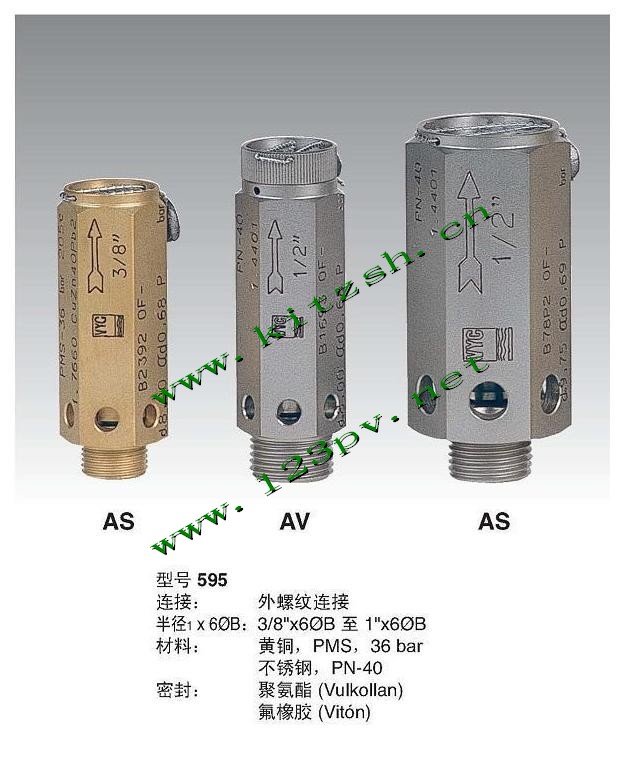 安全阀,西班牙VYC,上海KITZ