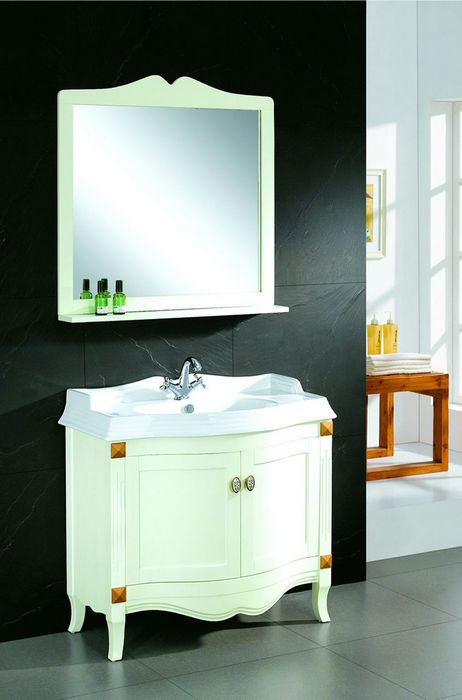 品牌卫浴-阿里斯顿纯欧典雅橡木浴室柜