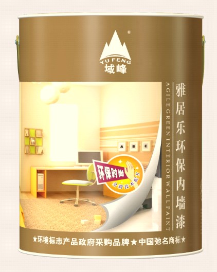中国驰名商标品牌yufeng漆豪华环保乳胶漆代理