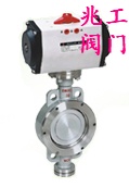 气动蝶阀D671