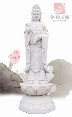 石雕滴水观音