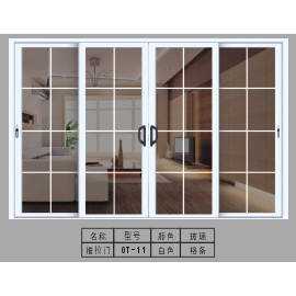 广东铝合金门 铝合金推拉门 欧雅轩门厂