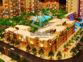重庆建筑模型-重庆小区建筑模型-重庆金奥模型