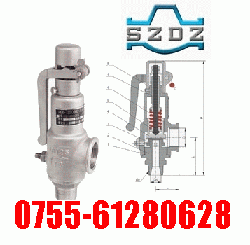 A28H、A28Y弹簧全启动式安全阀-（东泽阀门）