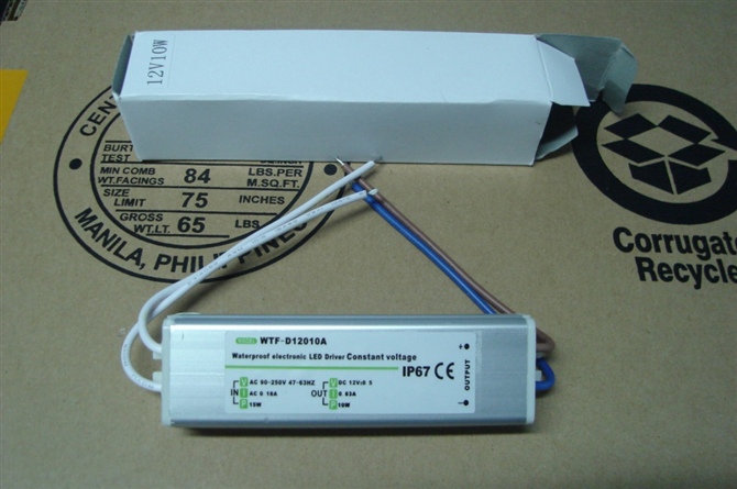 led10W24V防水电源