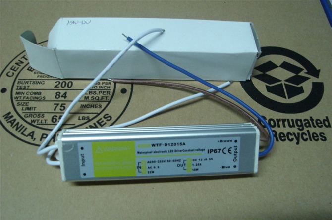 led15W24V防水电源