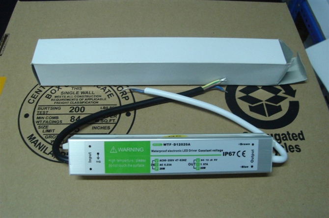 led20W12V防水电源