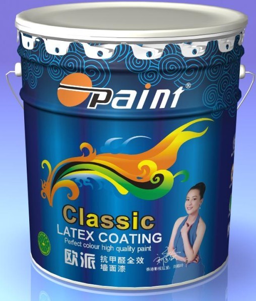 中国品牌油漆涂料 欧派抗甲醛全效墙面漆