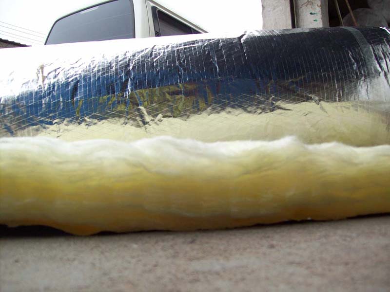 离心玻璃棉毡 16kg/75mm