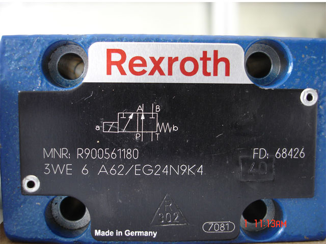 REXROTH力士乐电磁阀4WE10H3X/CG2