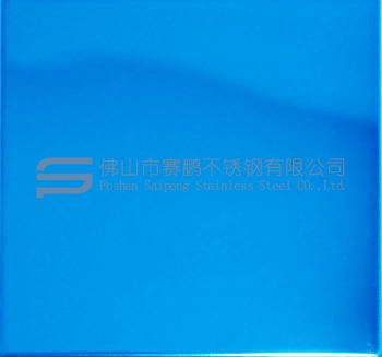佛山直销 宝石蓝8K镜面板 质优价廉