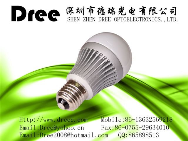 5W LED 球泡灯