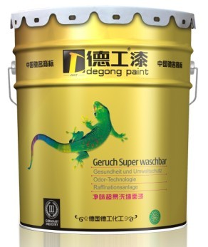 著名油漆涂料品牌代理德工漆代理环保乳胶漆