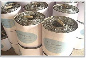 安荣丝网制品供应刺绳，单丝拧编刺绳，金属丝网