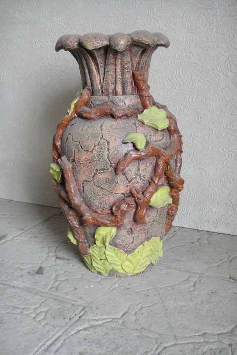 菱镁花瓶花盆系列之花瓶1