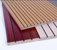 槽木吸音板/木质吸音板/带孔吸音板/吸音材料