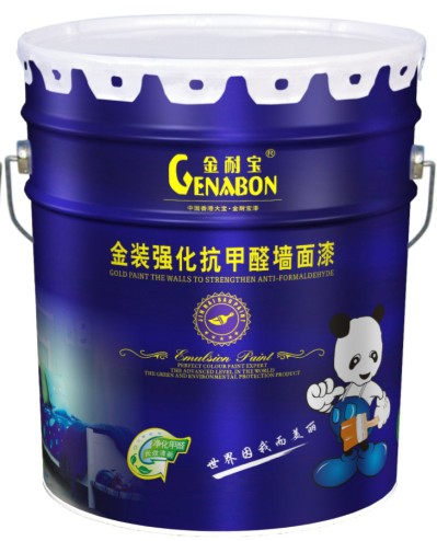 金装强化抗甲醛墙面漆 内墙面漆