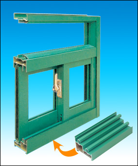 海达生产门窗幕墙型材 工业型材 太阳能型材