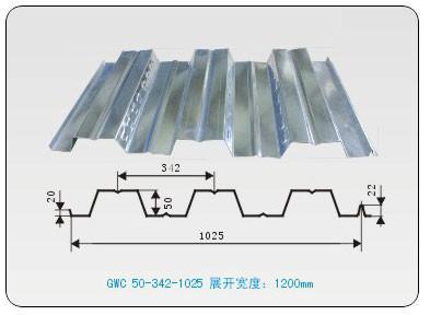 供应YX50-342-1025型优质楼承板