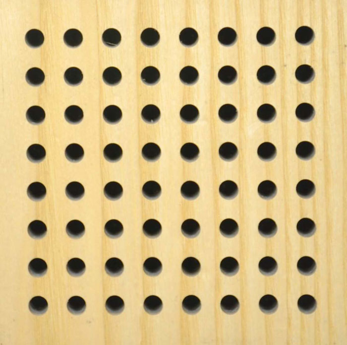 木质穿孔吸音板